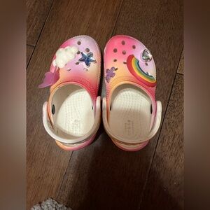 Toddler girl crocs